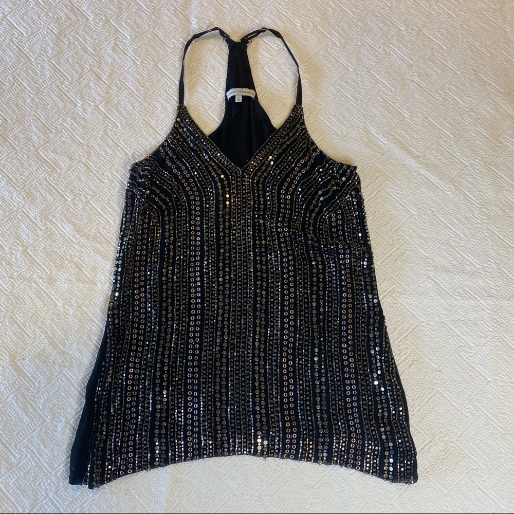 Karina Grimaldi | Black Racerback Top